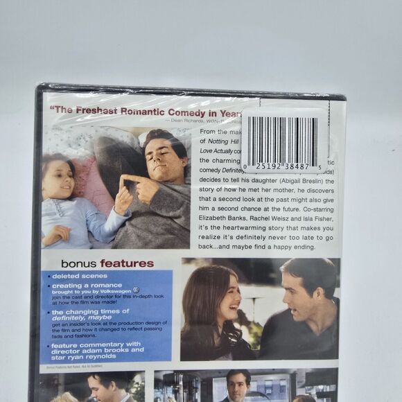 Definitely, Maybe (DVD, 2009, Widescreen) NEW - Picture 5 of 6